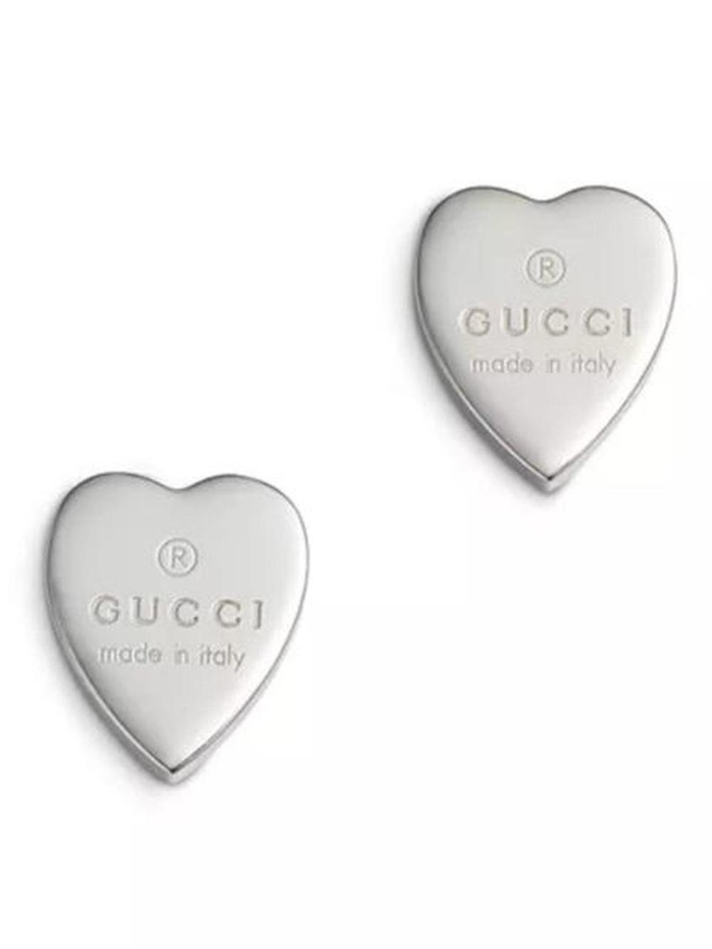 Gucci heart earrings
